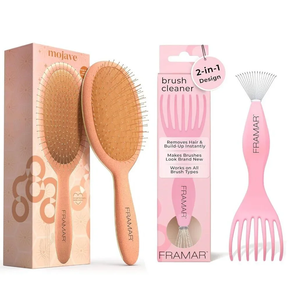 Wet Hair Brush Detangler – Wet Hair Brushes For Women - Premium Hair Brush Clean